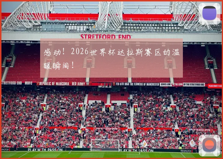 感动！2026世界杯达拉斯赛区的温暖瞬间！
